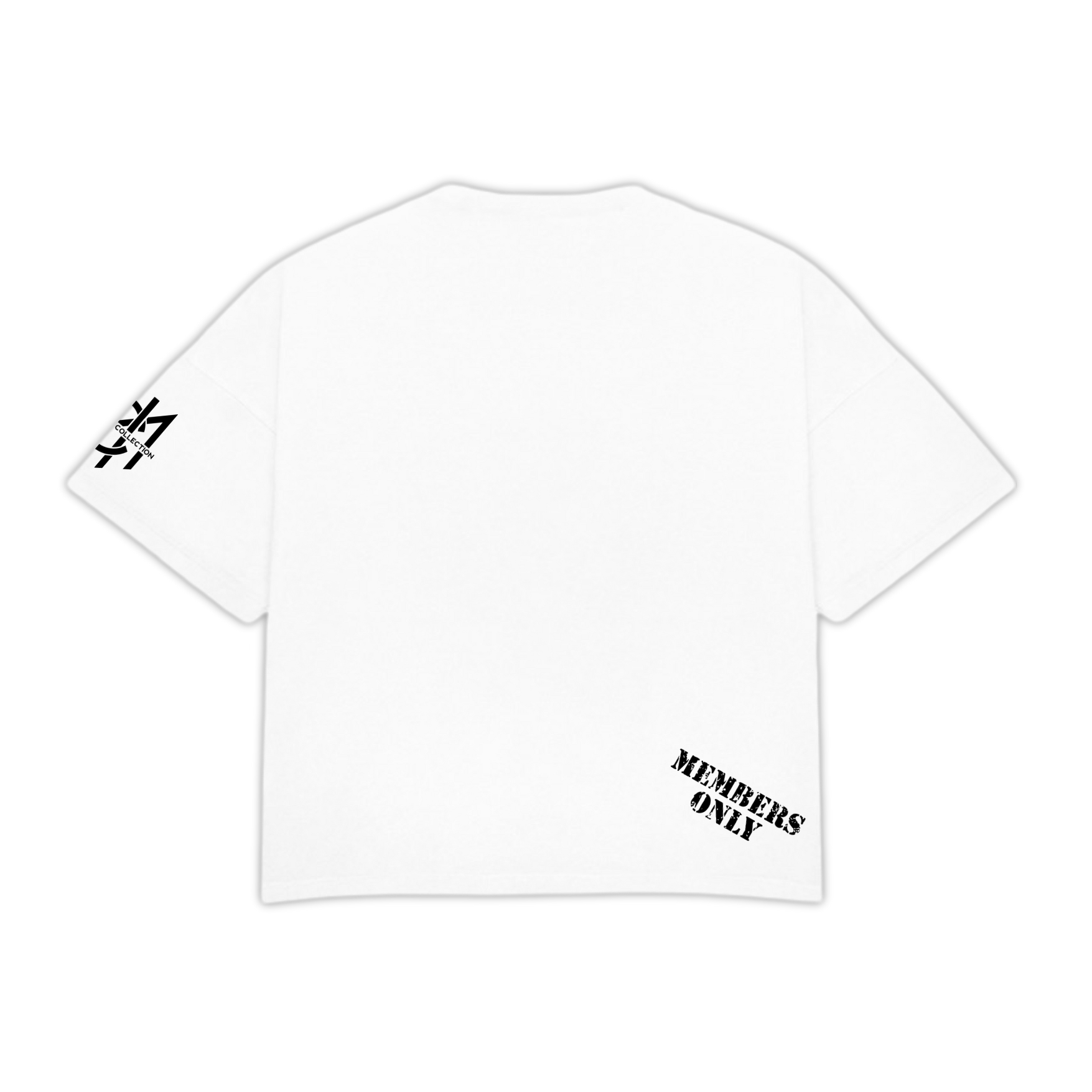 Diamond x Hustlemann Collection - White T-Shirt